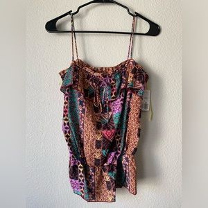 Twentyone by Forever 21 Woven Spaghetti Top